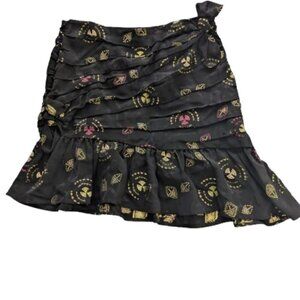 A.L.C. Avalon Mini Skirt | Metallic Print | Designer Party